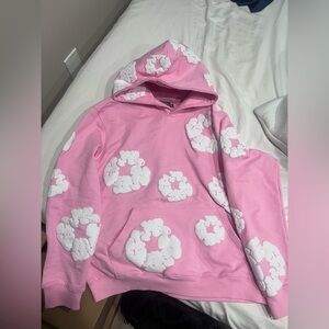 Pink Denim Tears hoodie size M